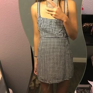 Brandy Melville gingham mini dress